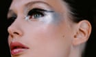 Shimmer in silver makeup - but keep it modern