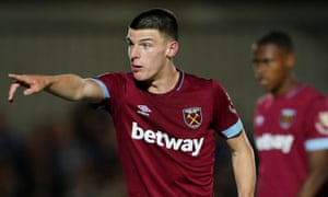 Manuel Pellegrini Says West Ham S Declan Rice Could Shine For England Football The Guardian