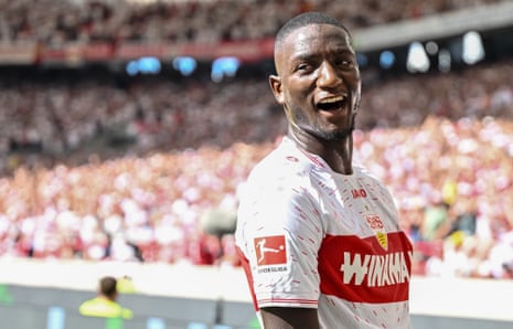 Stuttgart's Serhou Guirassy: 'Kane has pushed Bundesliga strikers to raise their level' | Stuttgart | The Guardian