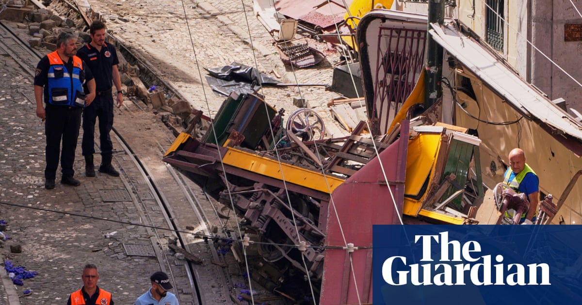 Three Britons among 16 people killed in Lisbon funicular crash, police confirm