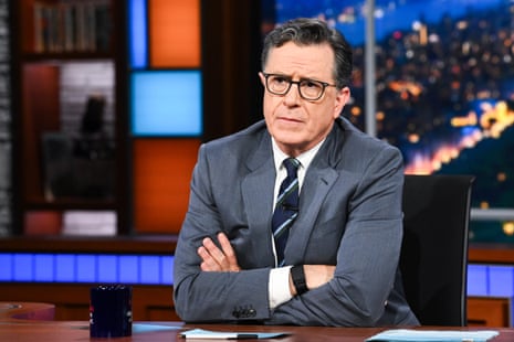 The Late Show With Stephen Colbert on 25 June 2025.