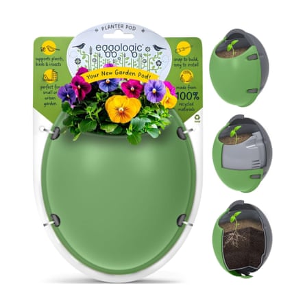 Eggologic planter pods