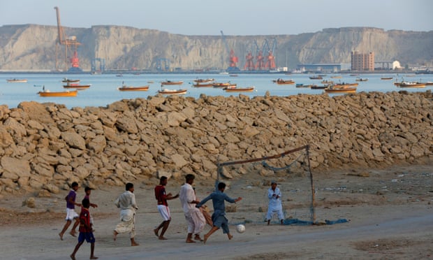 A Chinese-backed multinational corporation has a 40-year lease on Gwadar’s port.