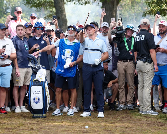 Ryder Cup 2025: USA 1-3 Europe after day-one foursomes – live updates