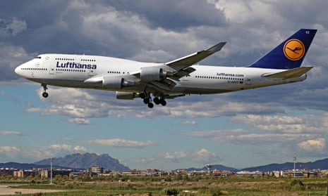 ALufthansa Boeing 747