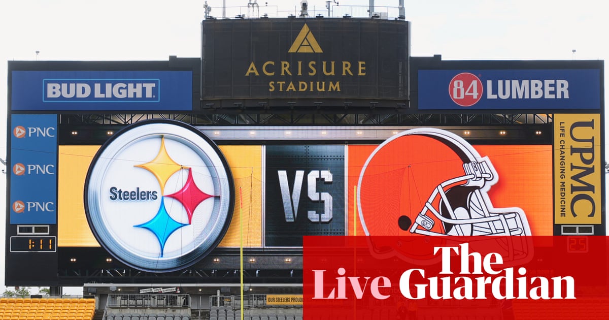 Steelers v Browns, Ravens v Rams and more: NFL week six live