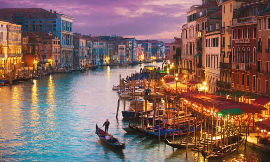 Venice, where Casanova was born.