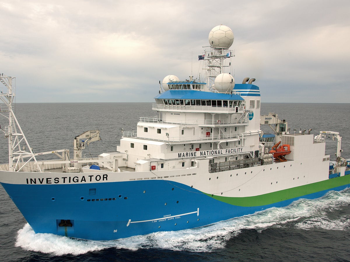 CSIRO's $120m research ship sitting in port half the year due to lack of funding | Australia news | The Guardian