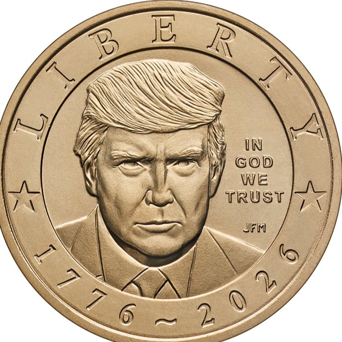 New $1 coin featuring Trump in production at US Mint, treasury says
