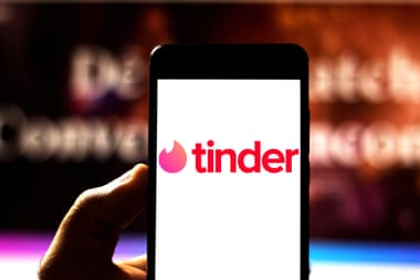 The Tinder app