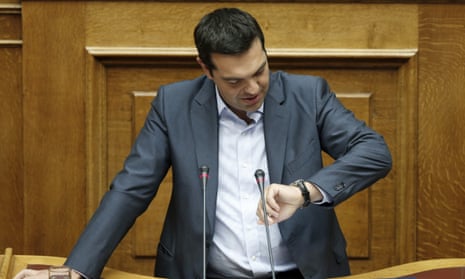 Alexis Tsipras now has time on his side. 