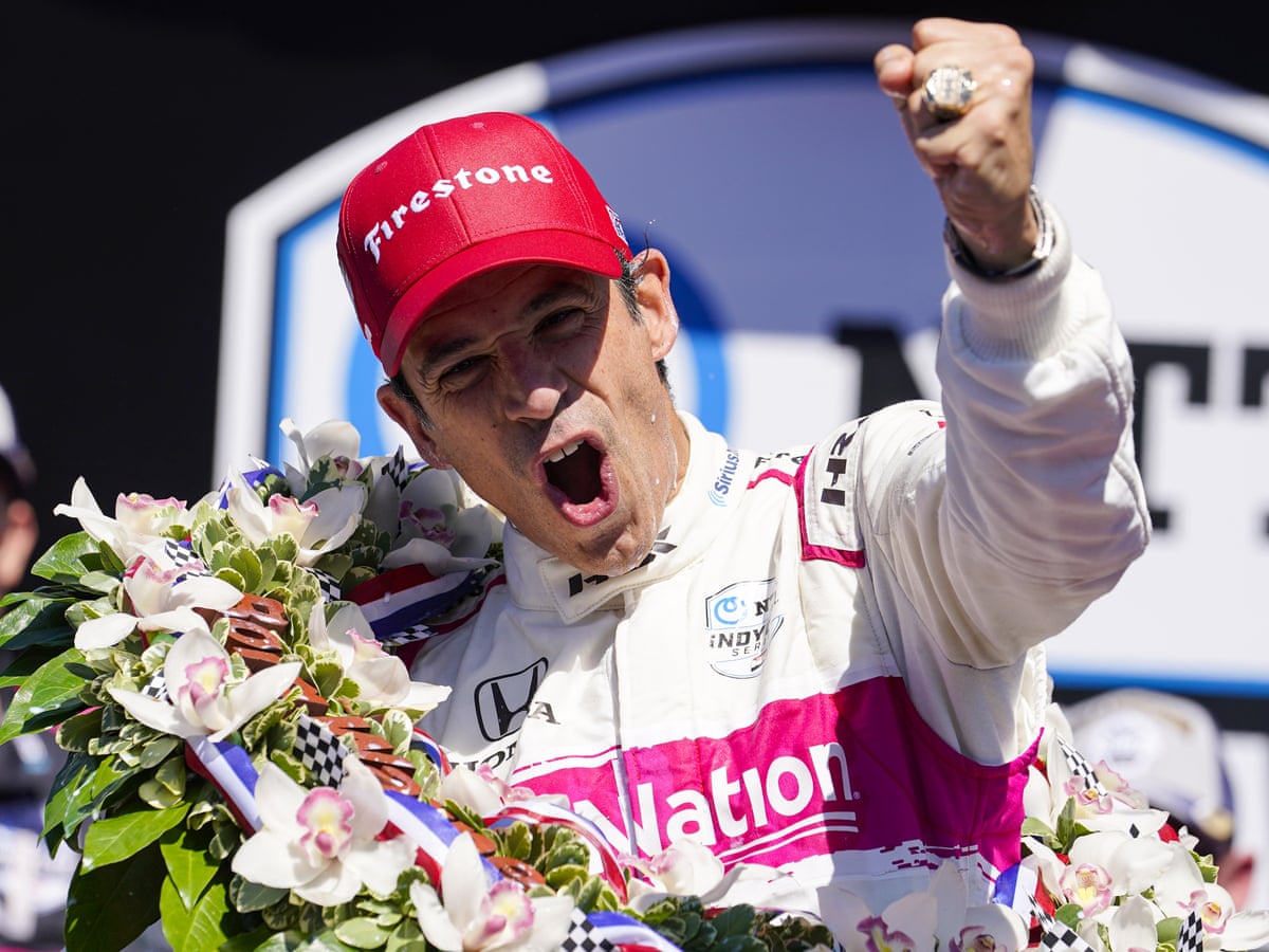 Helio Castroneves Wins Record Tying Fourth Indianapolis 500 At Age Of 46 Indycar The Guardian Helio Castroneves Wins Record Tying Fourth Indianapolis 500 At Age Of 46 Indycar The Guardian