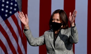 Democratic Vice Presidential nominee Kamala Harris campaigning in Las Vegas earlier this week.