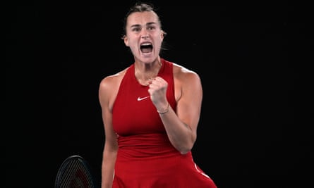 Aryna Sabalenka sees off Barbora Krejcikova to set up a semi-final with Coco Gauff.