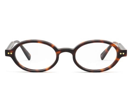 A pair of Jimmy Fairly Elvie frames in tortoise shell