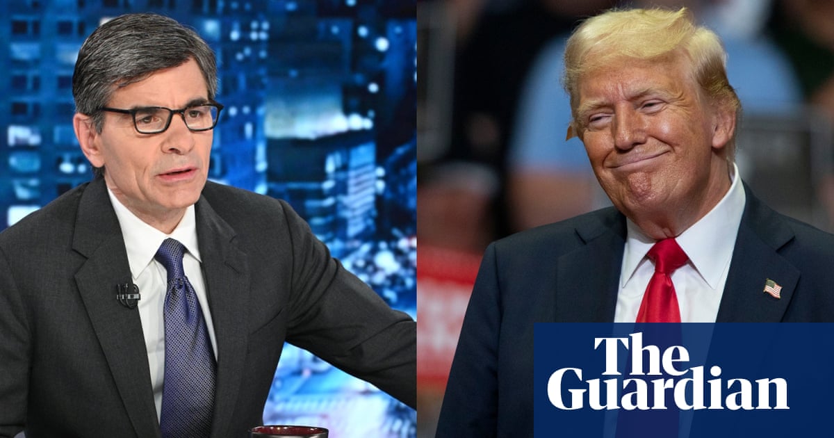 ABC News and George Stephanopoulos agree to $15m payout in Trump case