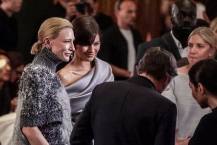 Actors Cate Blanchett and Zendaya