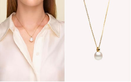 Albanese gifted Melania Trump with a $3,000 Paspaley pearl pendant