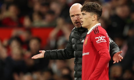 Ten Hag tells Alejandro Garnacho he expects final product as well as skill | Manchester United | The Guardian