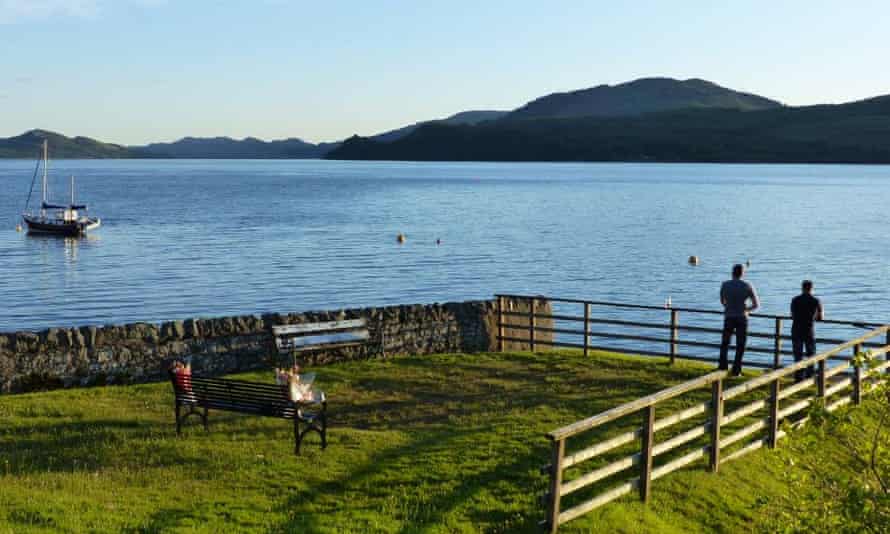 La vista desde el exterior de Creggans Inn