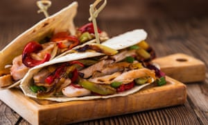 Chicken fajitas