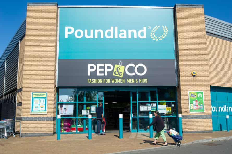 A Poundland store in Slough.