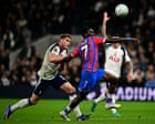 Tottenham v Crystal Palace: Premier League – live