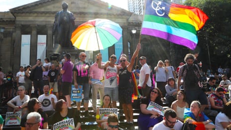 Australia says yes to same-sex marriage – video 