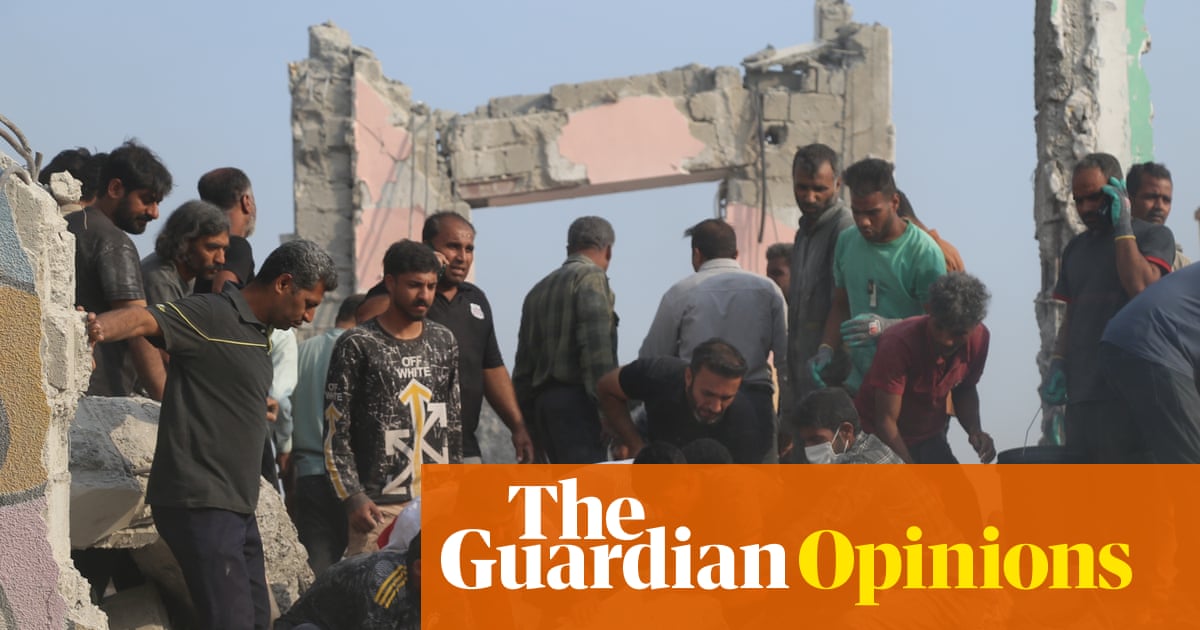 Children killed, a school turned into a graveyard: even in wartime, we can’t accept this | Gordon Brown