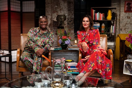 ‘A delight’ … Andi Oliver and Elizabeth Day, presenters of the Sky Arts Book Club