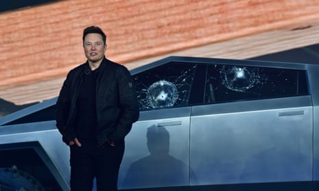Elon Musk in 2019. The announcement drew cheers and applause from a small audience at Tesla’s manufacturing plant in Austin.