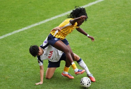 Toko Koga tackles.