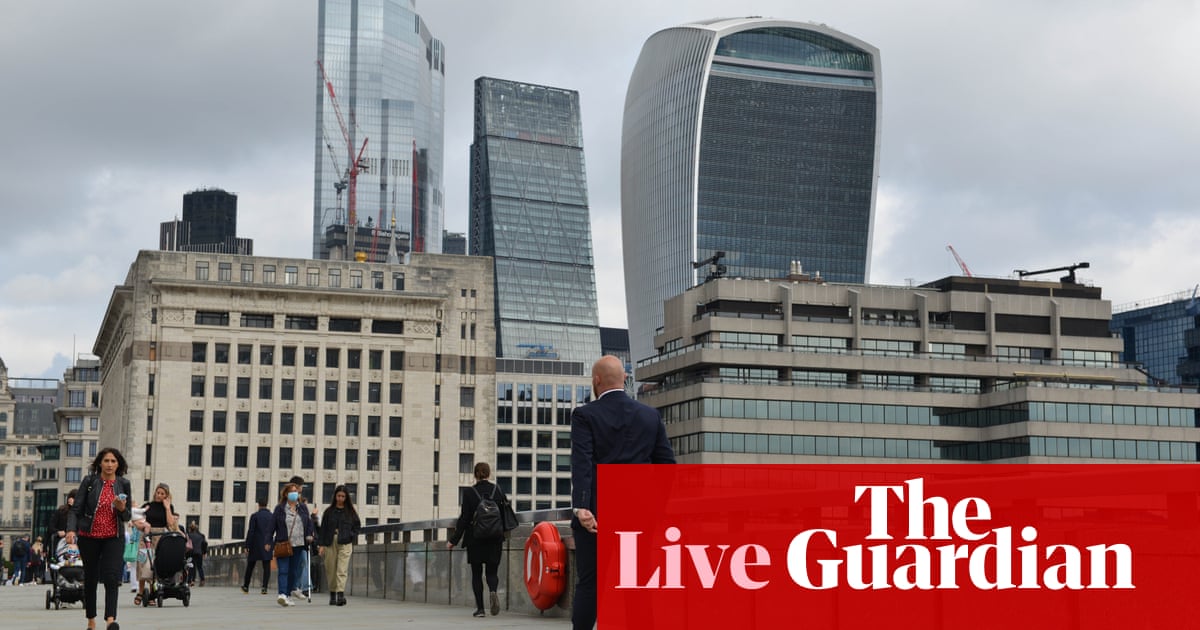 UK economic recovery to be slower than expected; pandemic worries weigh on euro and gas – business live