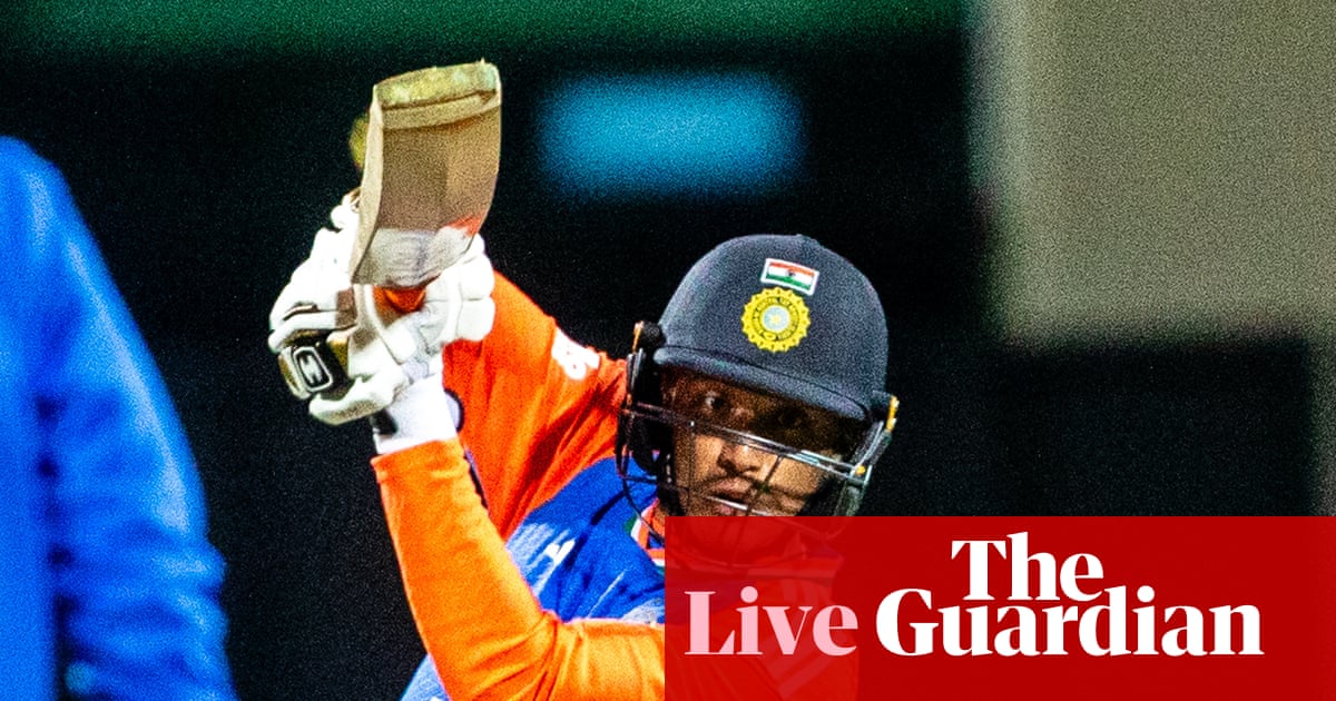 Australia v India: fourth men’s Twenty20 international – live