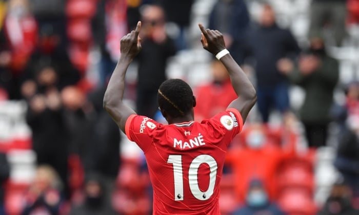 Mane Seals Third Place For Liverpool With Double Against Crystal Palace Premier League The Guardian Mane Seals Third Place For Liverpool With Double Against Crystal Palace Premier League The Guardian