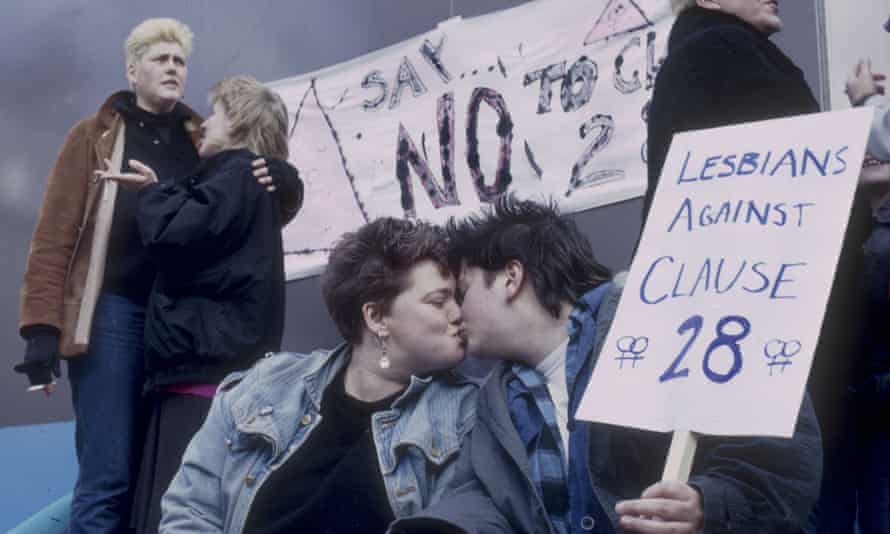 Protests against Section 28 in 1988