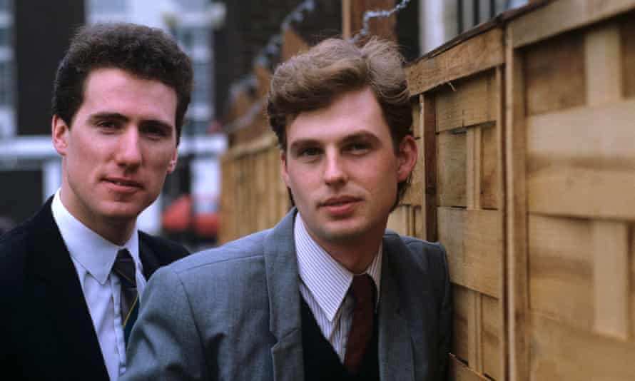 'We were only supposed to play one gig – that's why we had such a stupid name' … McCluskey and Paul Humphreys as OMD in 1983.