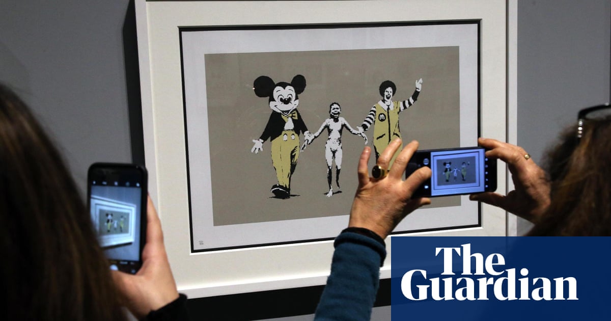 Huge crime network forging Banksy, Warhol and Picasso uncovered in Italy