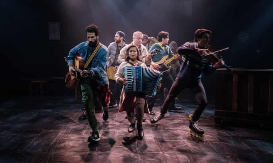 The cast of Once.