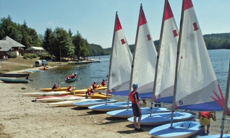 A watersports centre in Meymac