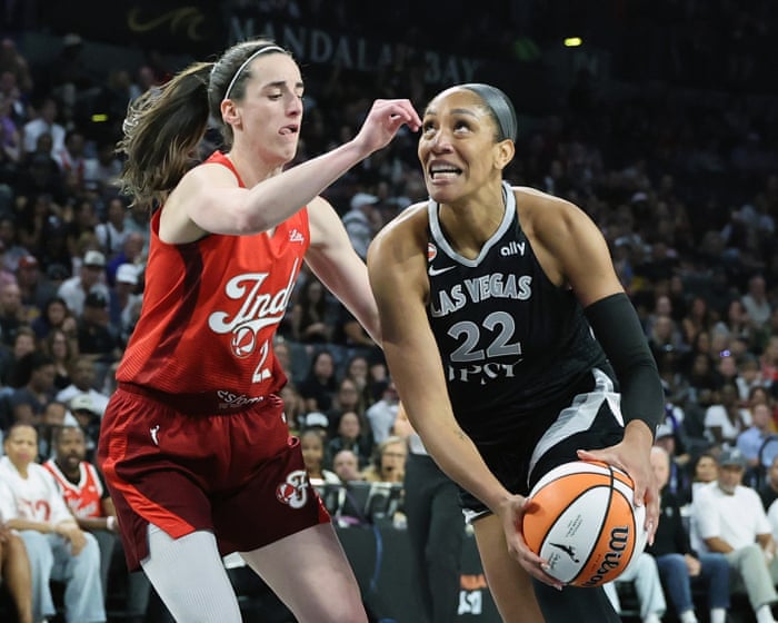WNBA playoffs: A’ja Wilson pours in 36 as Aces oust bloodied Caitlin Clark and Fever