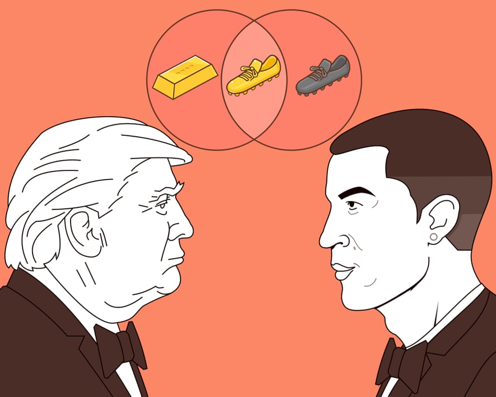 Ronaldo cena con Donald Trump en la glamurosa escena de un grotesco espectáculo financiado por Arabia Saudita. Ronaldo cena con Donald Trump en la glamurosa escena de un grotesco espectáculo financiado por Arabia Saudita.