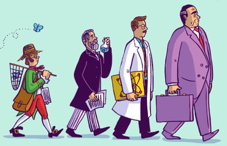 illustration by Dom Mckenzie for science publishing long read