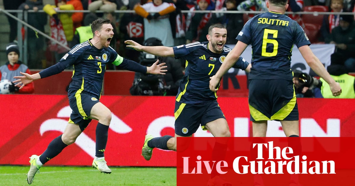 Poland 1-2 Scotland: Nations League – as it happened