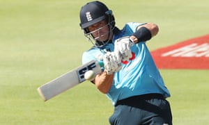 England’s Joe Denly on his way to a determined 87