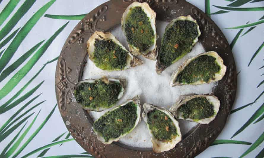 Felicity Cloake’s perfect oysters Rockefeller.