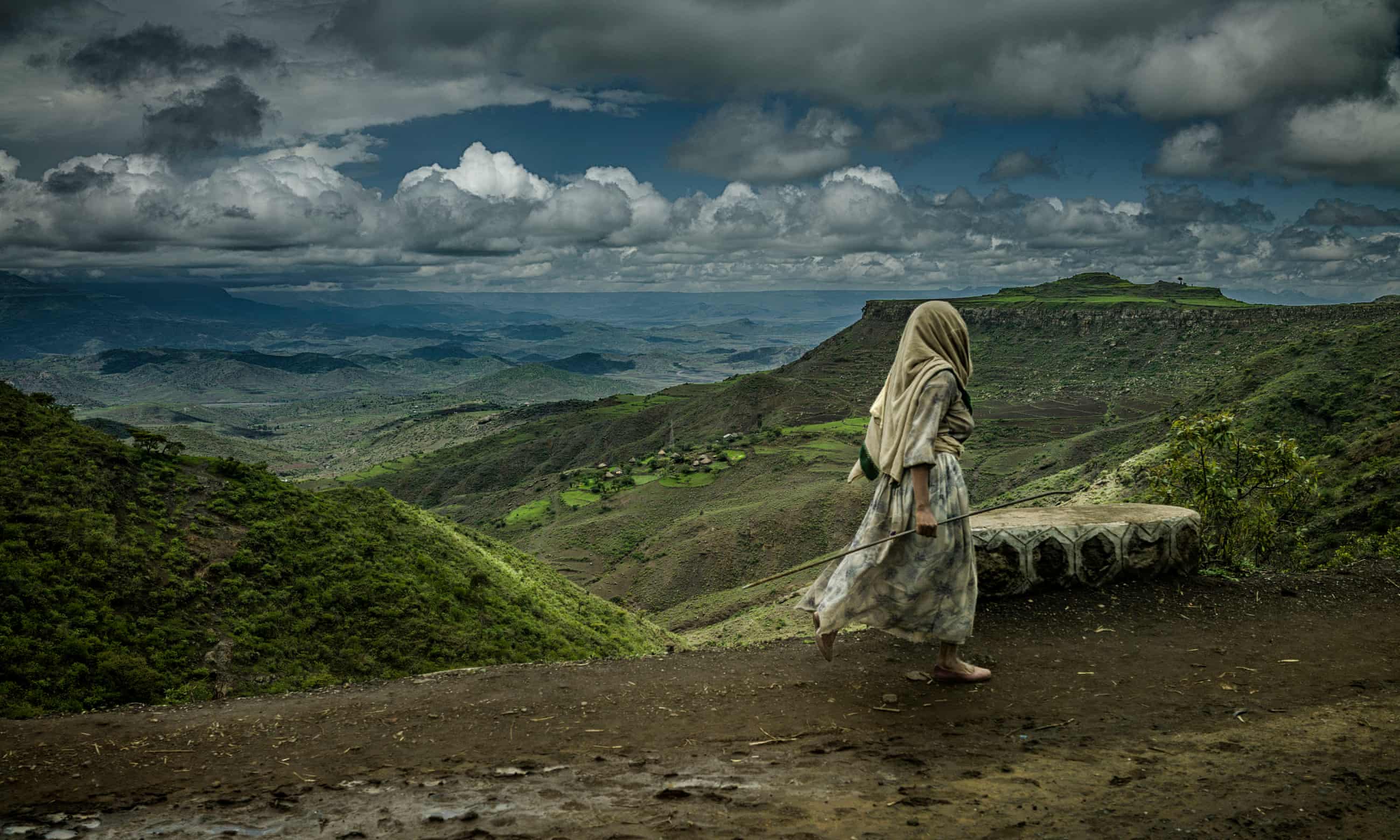 The worst drought for decades in Ethiopia’s northern highlands has ended, but unusually heavy downpours threaten to ruin crops and exacerbate food insecurity as flash flooding turns roads to rivers and swamps fields Photographs by James Whitlow Delano/USAid