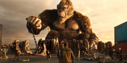 Alexander Skarsgård in Godzilla vs. Kong, filmed on the Gold Coast in 2019.