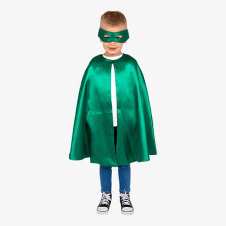 Pretend to Bee Reversible Superhero Cape Set