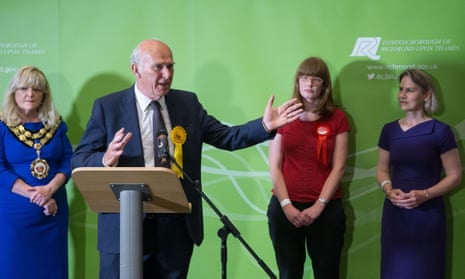Vince Cable wins back the Twickenham seat he lost in 2015